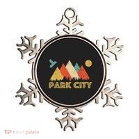 Park City Utah Retro Ornament thumb 0