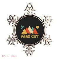 Park City Utah Retro Ornament thumb 0