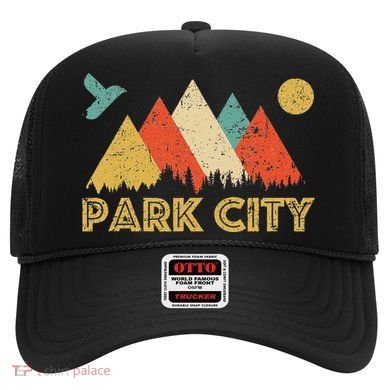 Park City Utah Retro Hat