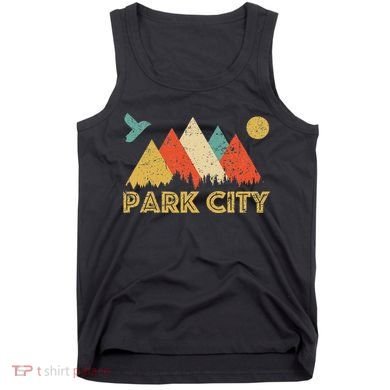 Park City Utah Retro Tank Top