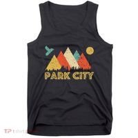 Park City Utah Retro Tank Top thumb 0
