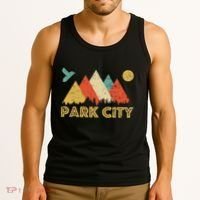 Park City Utah Retro Tank Top thumb 3