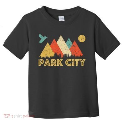 Park City Utah Retro Toddler T-Shirt