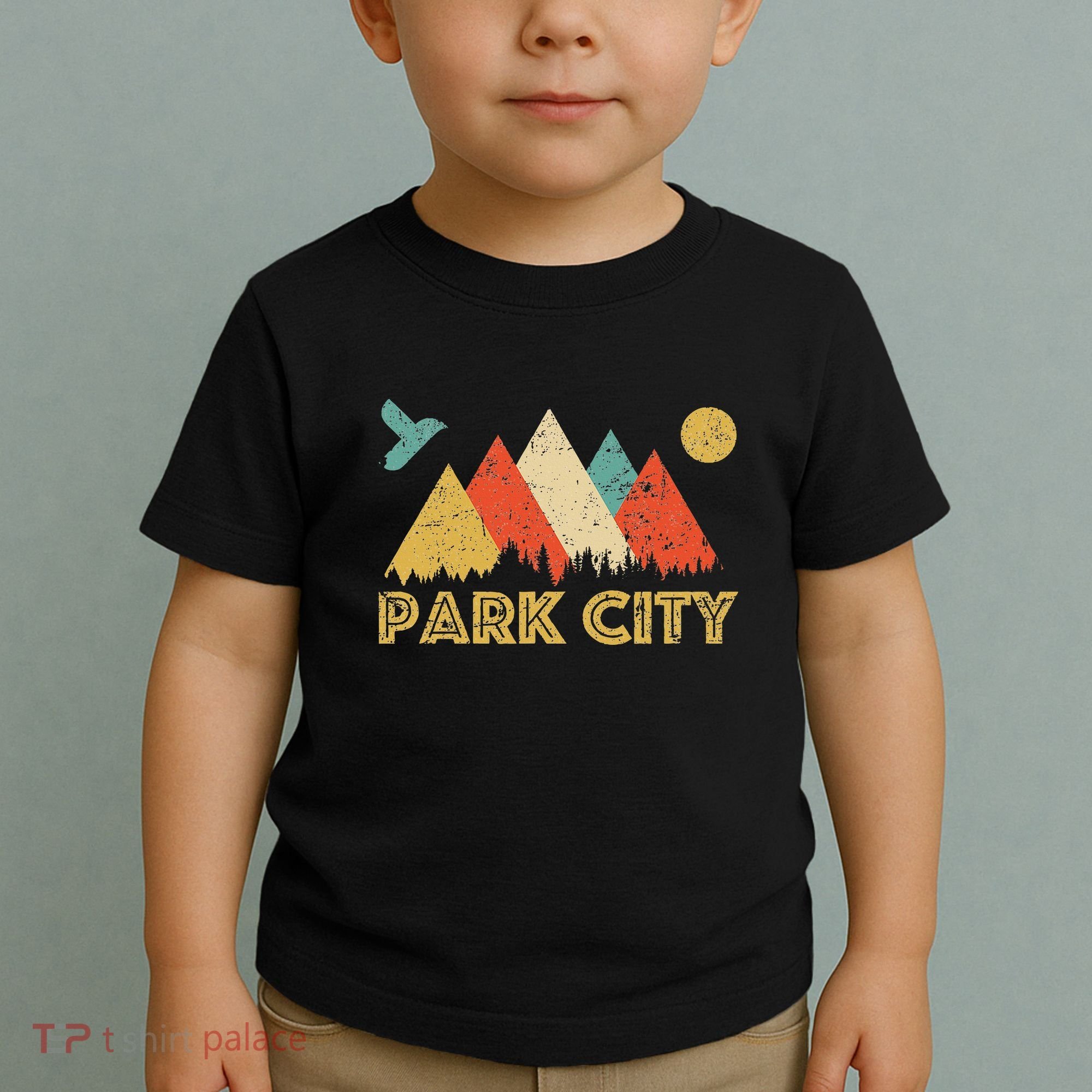 Park City Utah Retro Toddler T-Shirt