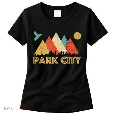 Park City Utah Retro Women's T-Shirt