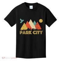 Park City Utah Retro Kids T-Shirt thumb 0