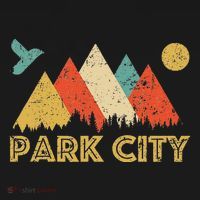 Park City Utah Retro Kids T-Shirt thumb 4