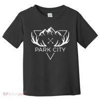 Park City Utah Awesome Mountain Souvenir Toddler T-Shirt thumb 0