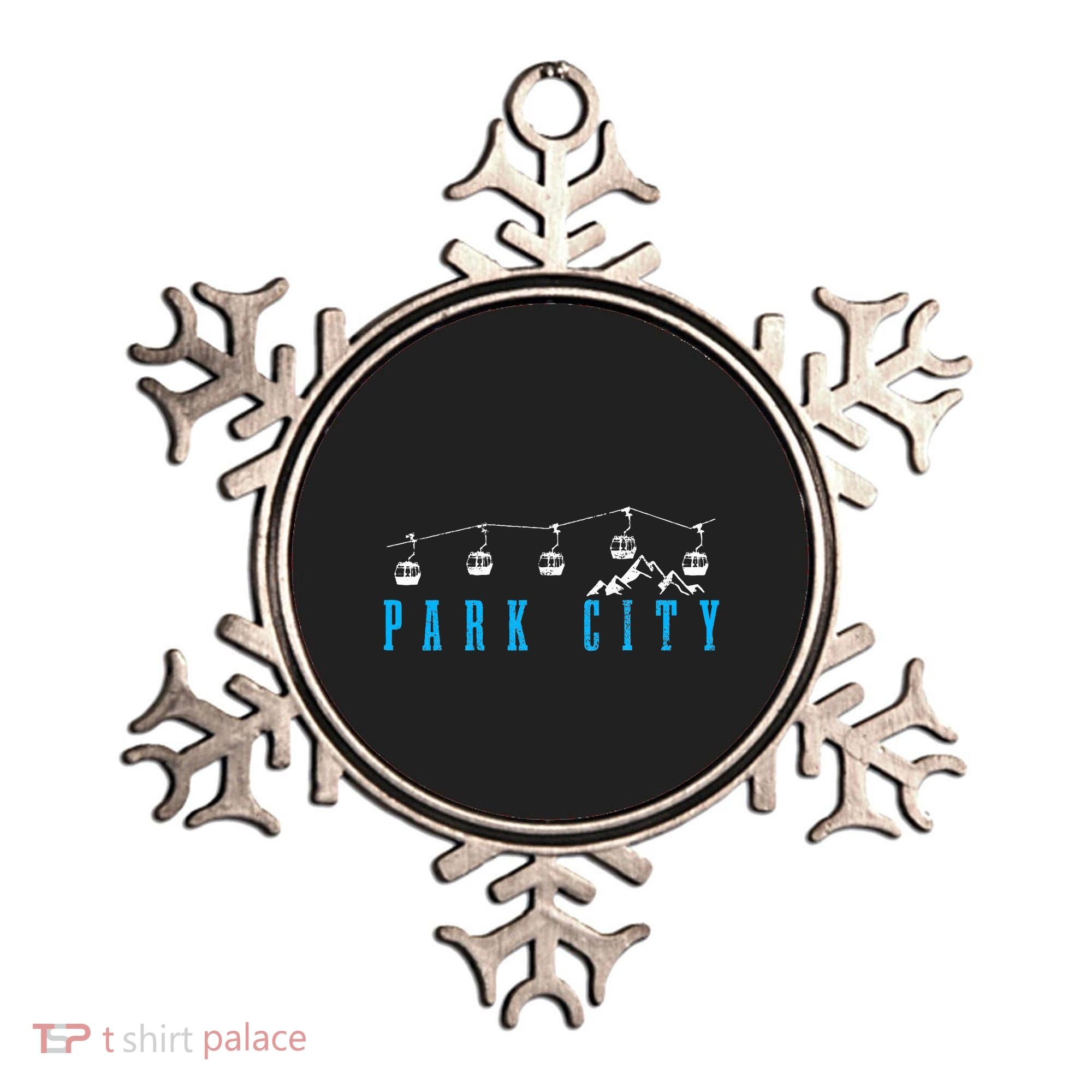 Park City Utah Ski Snowboard Winter Sports Ornament