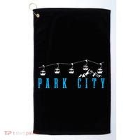 Park City Utah Ski Snowboard Winter Sports Golf Towel thumb 0