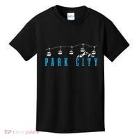 Park City Utah Ski Snowboard Winter Sports Kids T-Shirt thumb 0