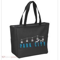 Park City Utah Ski Snowboard Winter Sports Tote Bag thumb 2