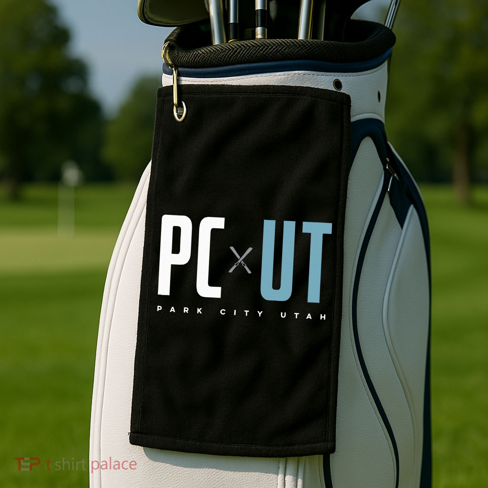 Park City Utah Golf Towel