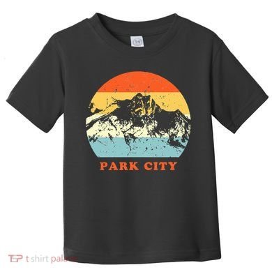 Park City Utah Vintage Toddler T-Shirt