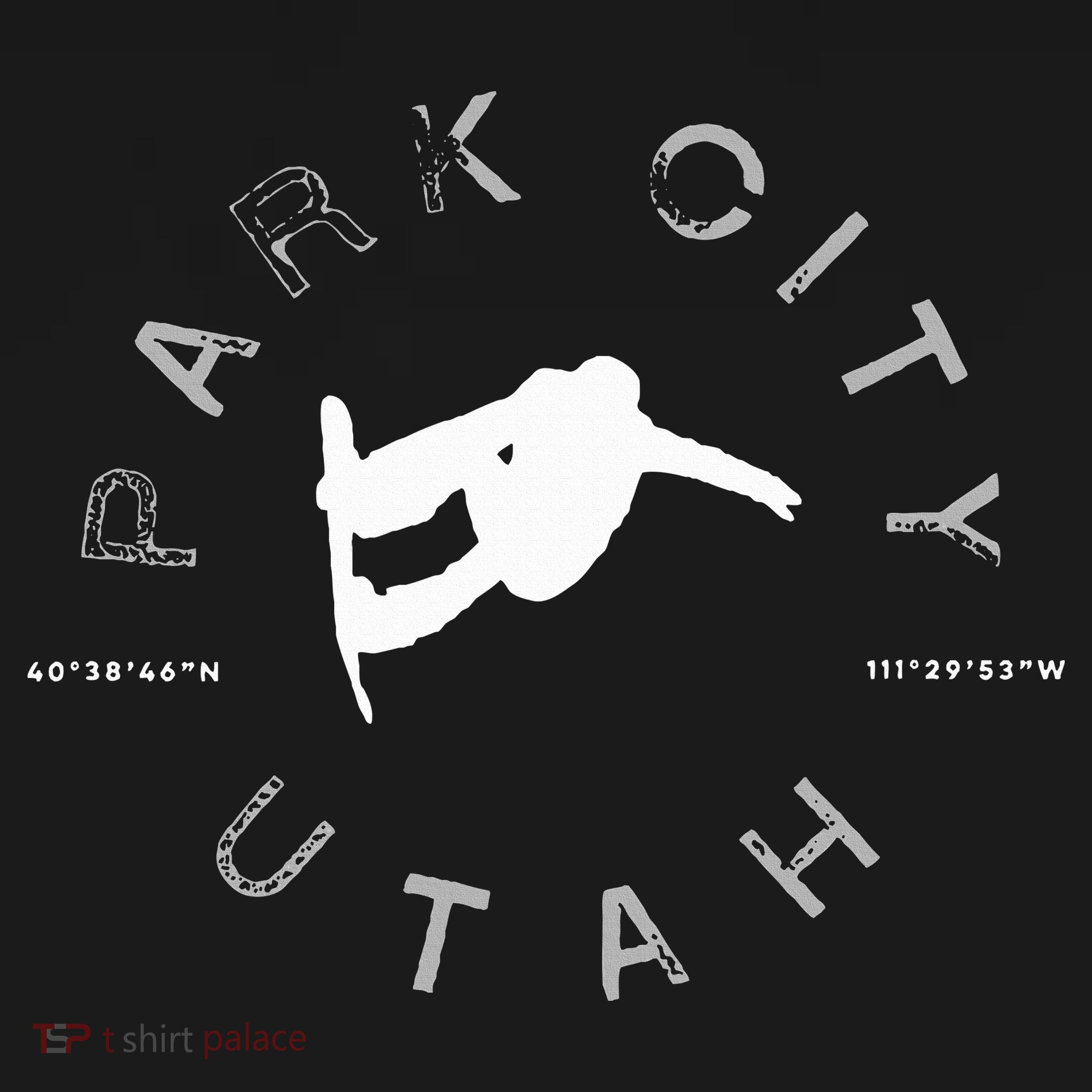 Park City Utah Graphic Vintage Retro Snowboarding T-Shirt
