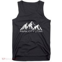 Park City Utah Mountain Souvenir Gift Cool Park City Utah Tank Top thumb 0