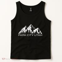 Park City Utah Mountain Souvenir Gift Cool Park City Utah Tank Top thumb 2