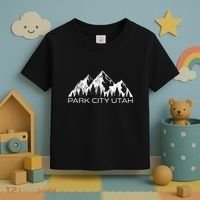 Park City Utah Mountain Souvenir Gift Cool Park City Utah Toddler T-Shirt thumb 3