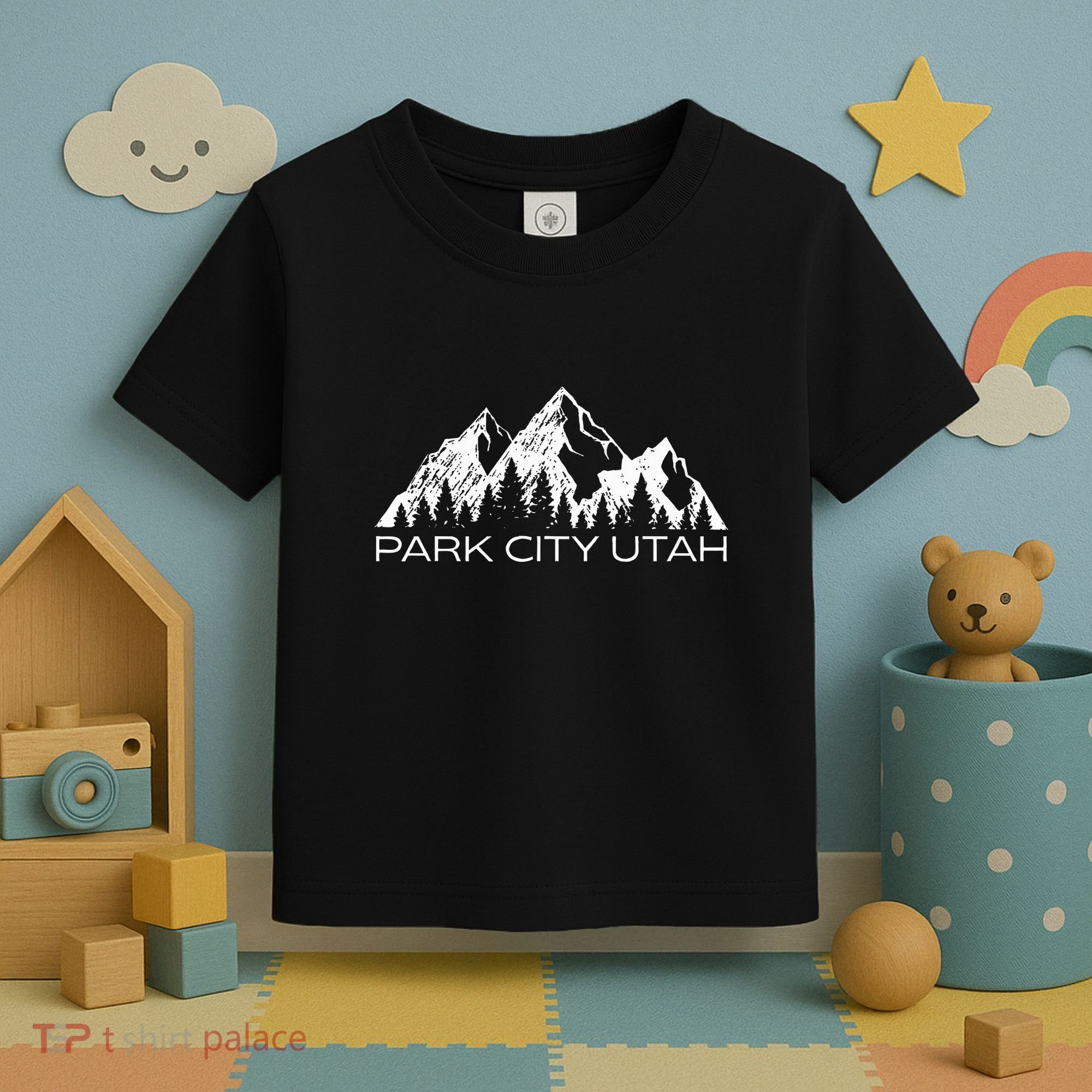 Park City Utah Mountain Souvenir Gift Cool Park City Utah Toddler T-Shirt