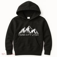 Park City Utah Mountain Souvenir Gift Cool Park City Utah Kids Hoodie thumb 0