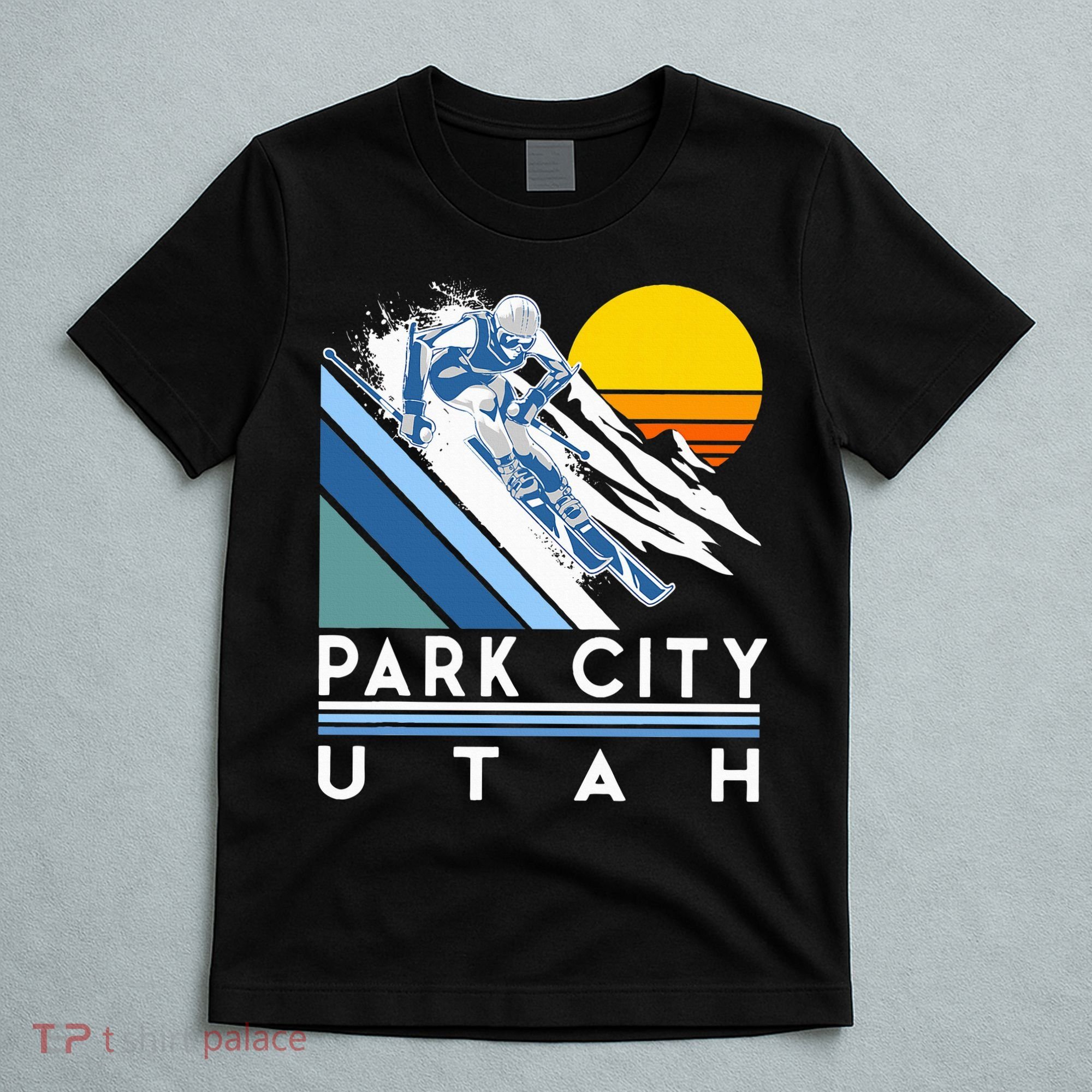 Park City Utah Retro Ski T-Shirt