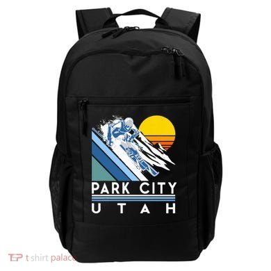 Park City Utah Retro Ski Backpack