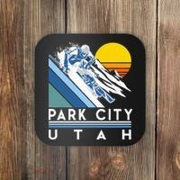 Park City Utah Retro Ski Coaster thumb 0