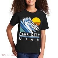 Park City Utah Retro Ski Kids T-Shirt thumb 2