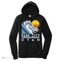 Park City Utah Retro Ski Cute Gift Women's Hoodie thumb 0