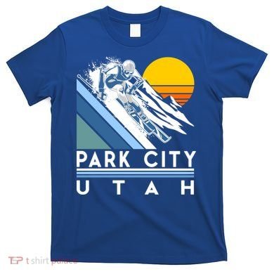 Park City Utah Retro Ski Cute Gift T-Shirt