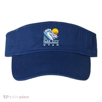 Park City Utah Retro Ski Cute Gift Visor