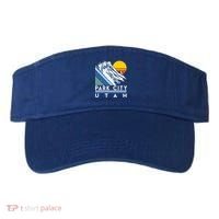 Park City Utah Retro Ski Cute Gift Visor thumb 0