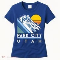 Park City Utah Retro Ski Cute Gift Women's T-Shirt thumb 0