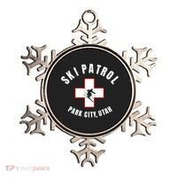 Park City Utah Ski Patrol Gift Ornament thumb 0