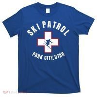Park City Utah Ski Patrol Gift T-Shirt thumb 0