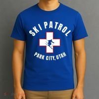 Park City Utah Ski Patrol Gift T-Shirt thumb 3
