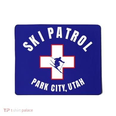 Park City Utah Ski Patrol Gift Mousepad