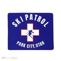 Park City Utah Ski Patrol Gift Mousepad thumb 0