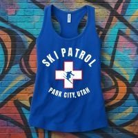Park City Utah Ski Patrol Gift Women's Tank Top thumb 3