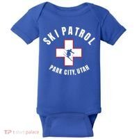 Park City Utah Ski Patrol Gift Baby Bodysuit thumb 0