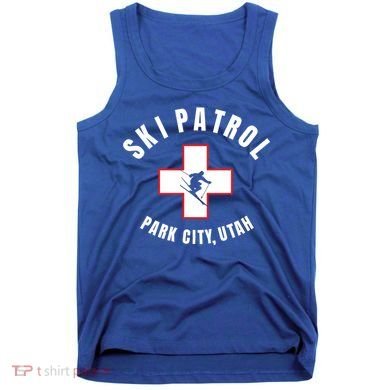 Park City Utah Ski Patrol Gift Tank Top