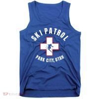 Park City Utah Ski Patrol Gift Tank Top thumb 0