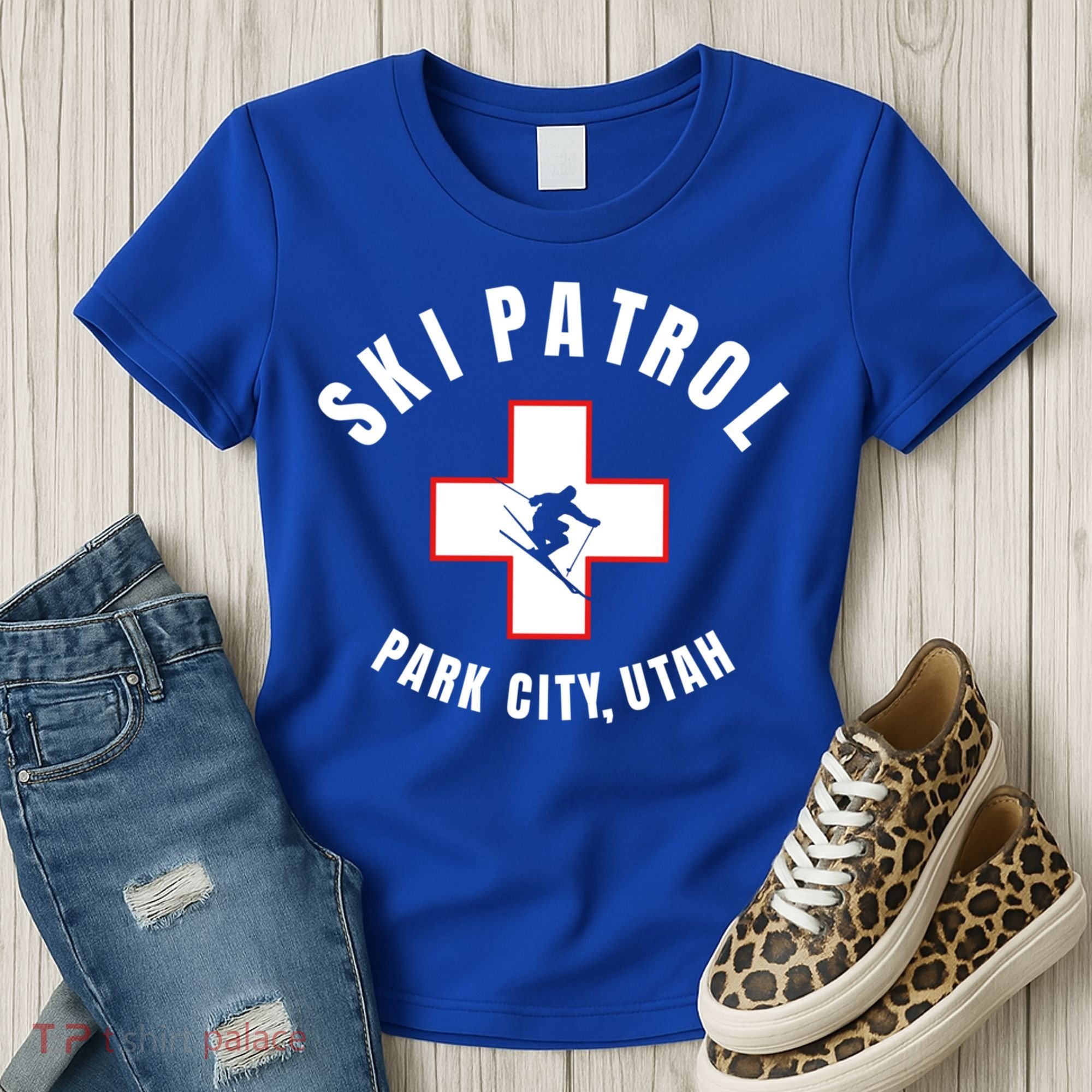 Park City Utah Ski Patrol Gift Women's T-Shirt