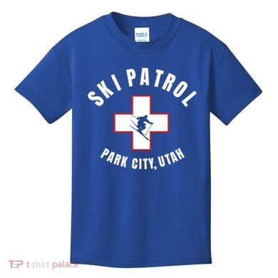 Park City Utah Ski Patrol Gift Kids T-Shirt