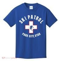 Park City Utah Ski Patrol Gift Kids T-Shirt thumb 0