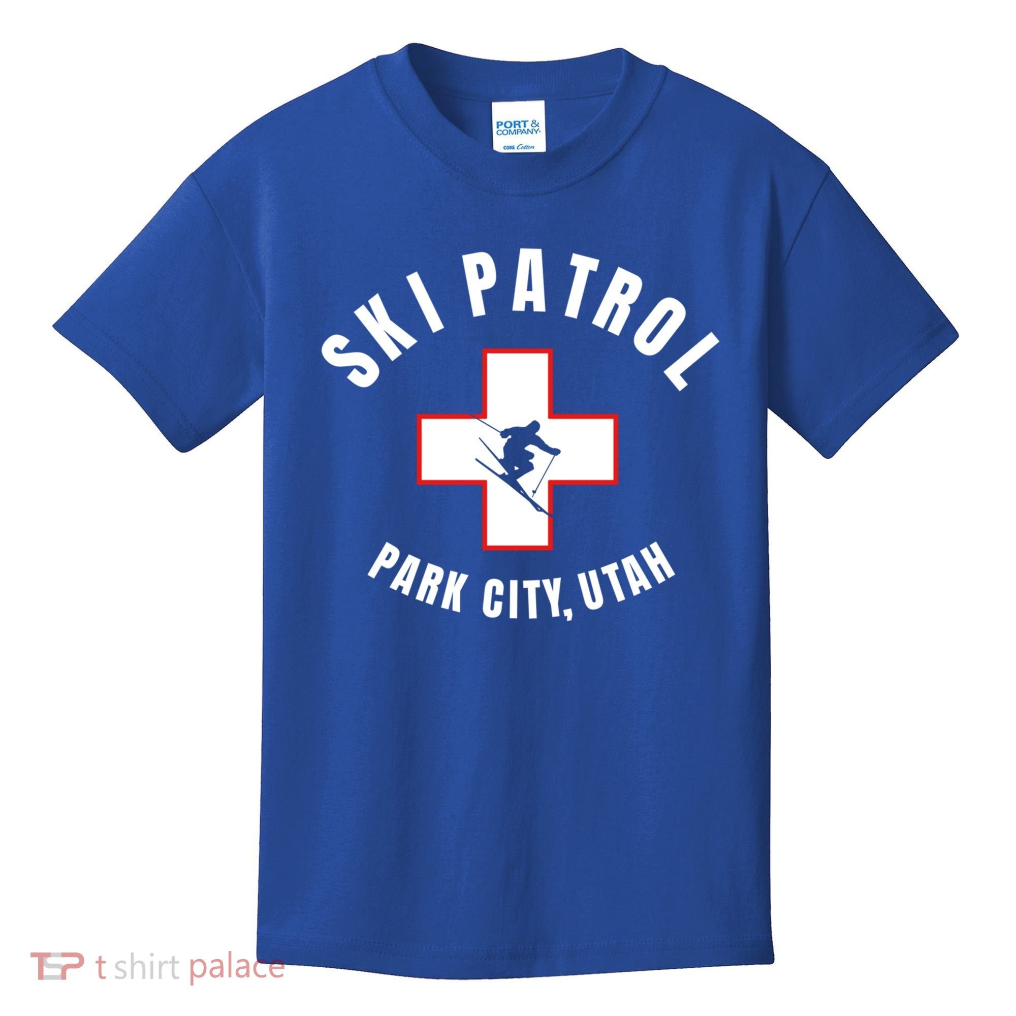 Park City Utah Ski Patrol Gift Kids T-Shirt