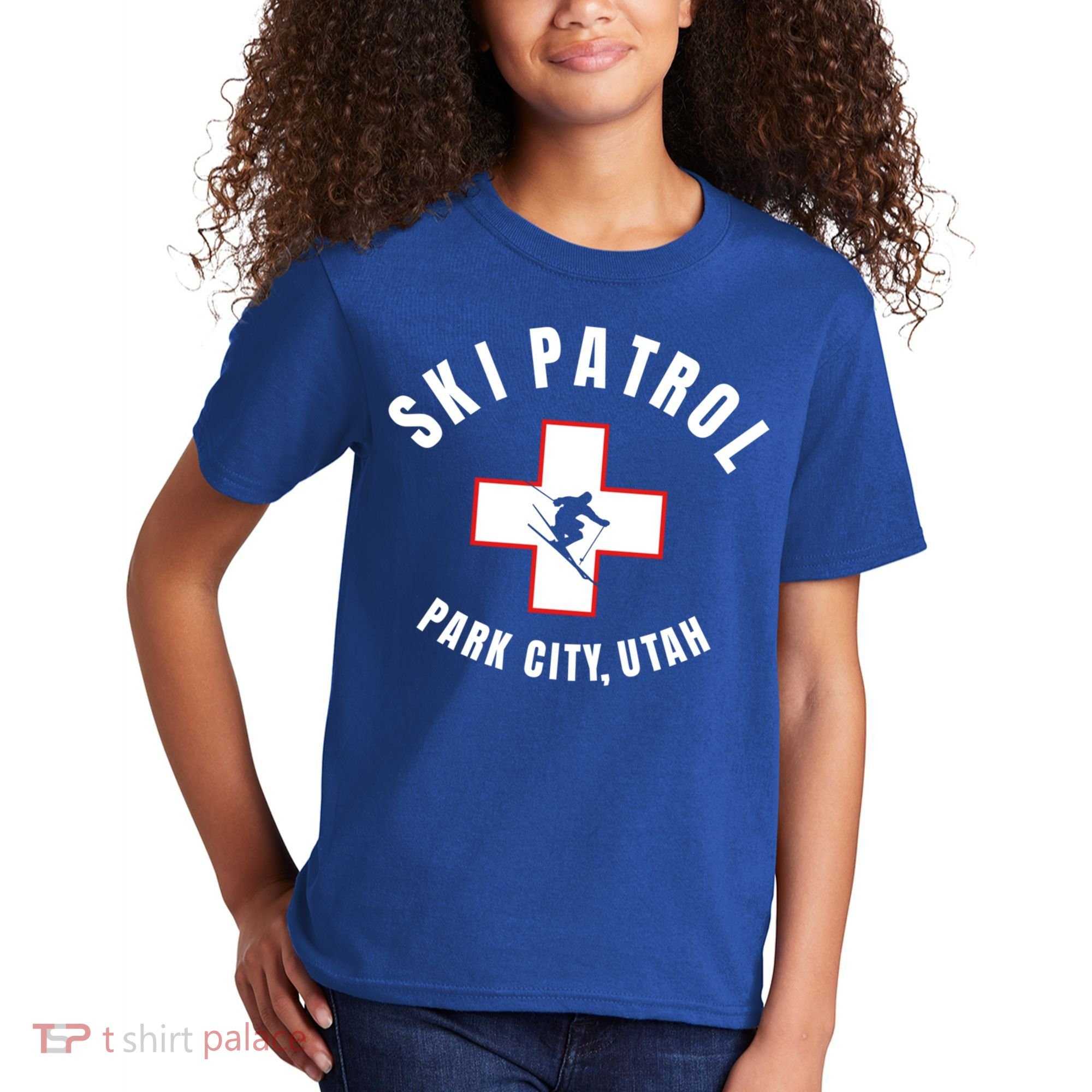 Park City Utah Ski Patrol Gift Kids T-Shirt