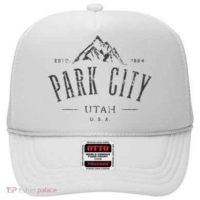 Park City Utah Awesome Mountain Design Souvenir Hat