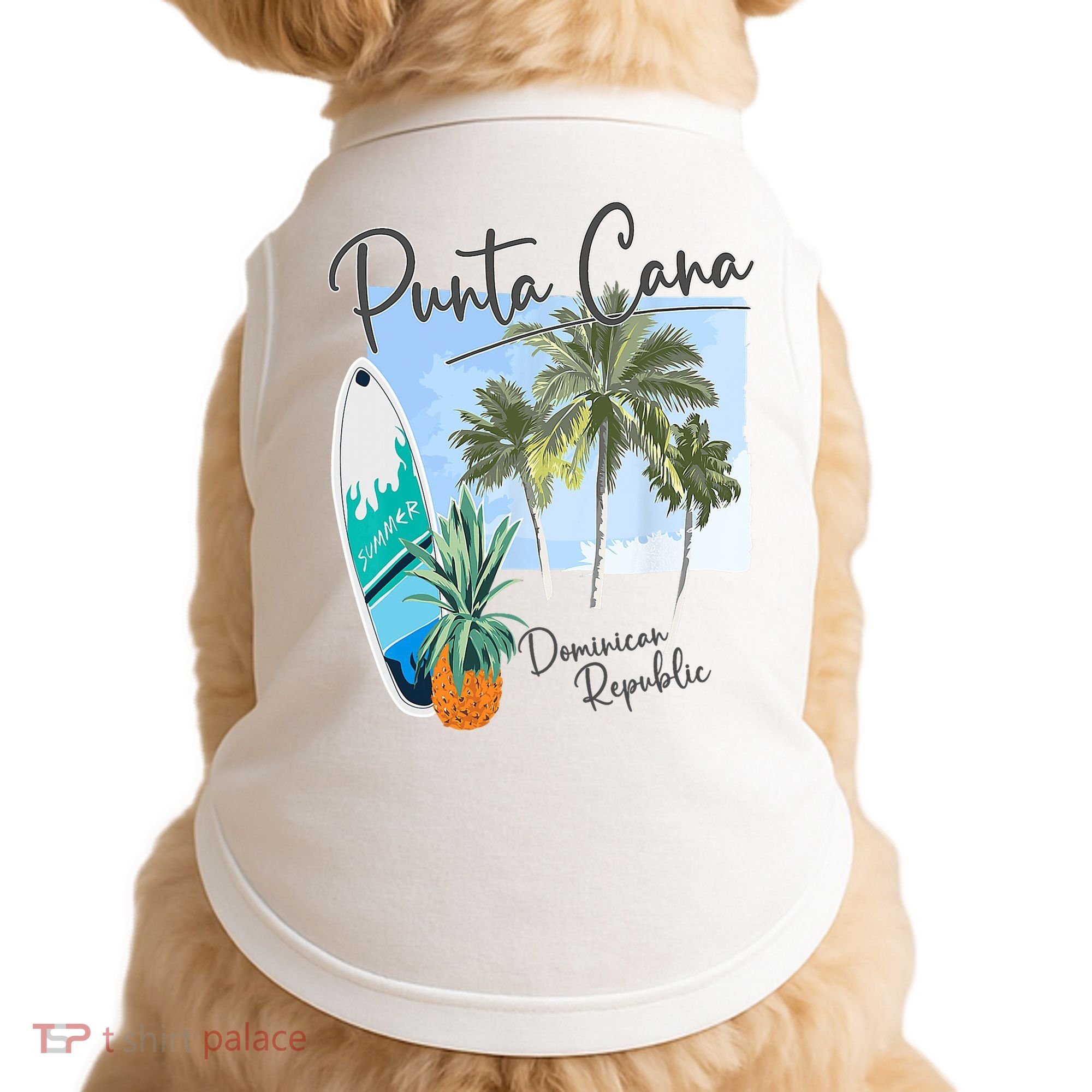 Punta Cana Vacation Punta Cana Souvenirs Dominican Republic Doggie Tank