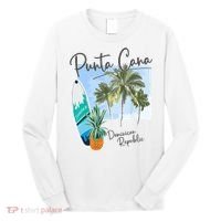 Punta Cana Vacation Punta Cana Souvenirs Dominican Republic Long Sleeve Shirt thumb 0